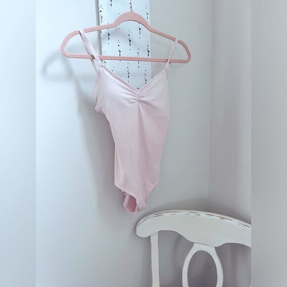 Athleta Avant Bodysuit, Milkshake Pink SIZE XXS - Picture 9 of 9
